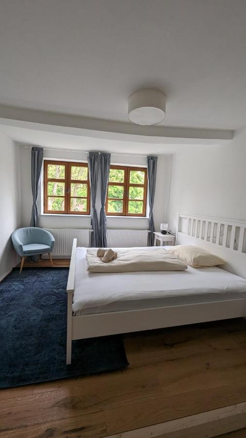Liboria I Als Gruppe Im Denkmal Augsburgs Appartement Buitenkant foto