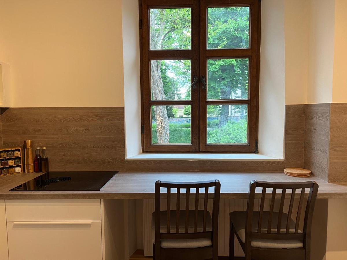 Liboria I Als Gruppe Im Denkmal Augsburgs Appartement Buitenkant foto