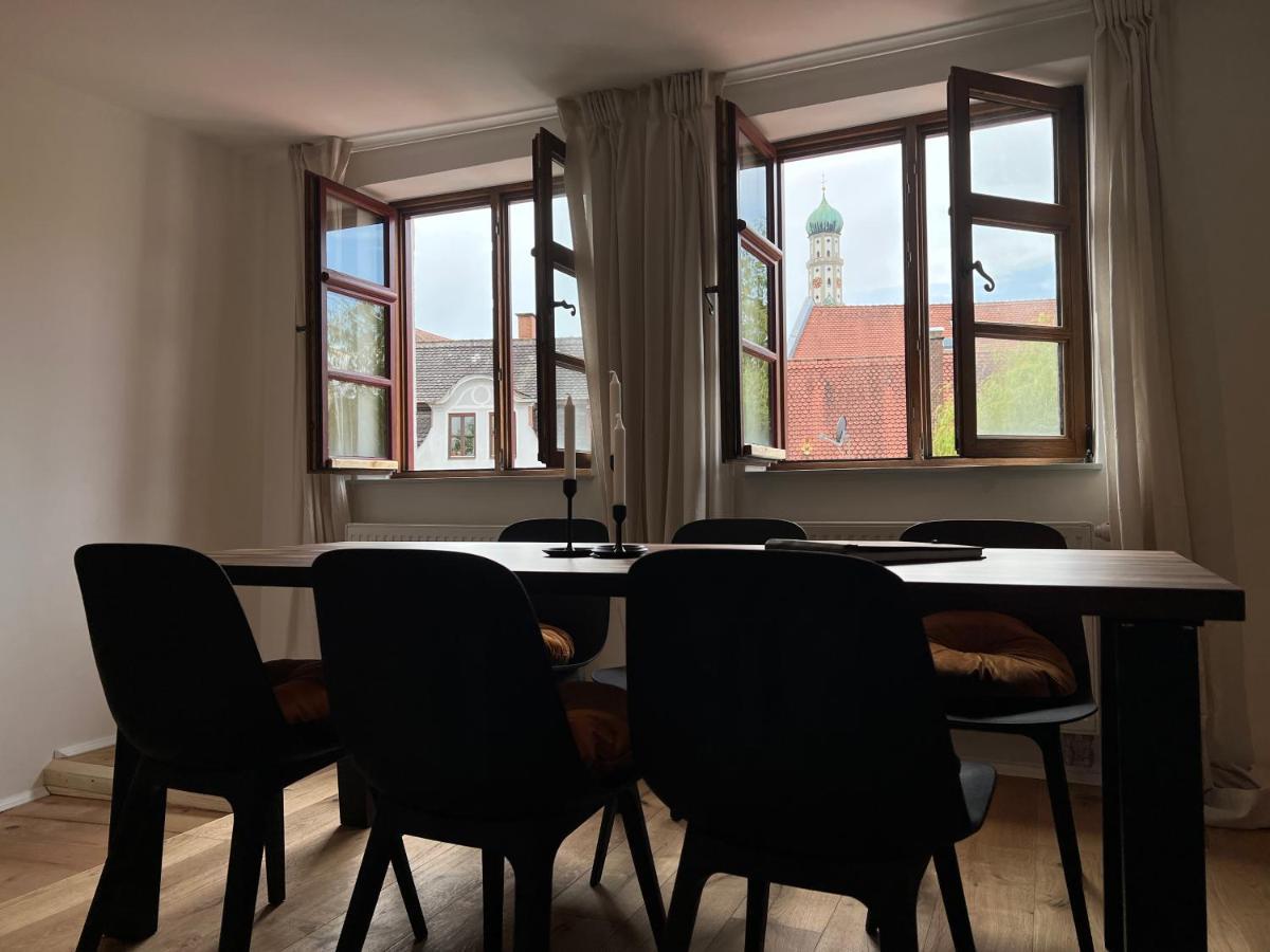 Liboria I Als Gruppe Im Denkmal Augsburgs Appartement Buitenkant foto