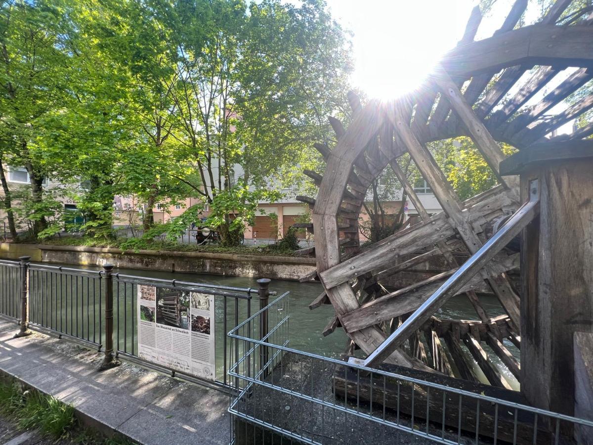 Liboria I Als Gruppe Im Denkmal Augsburgs Appartement Buitenkant foto