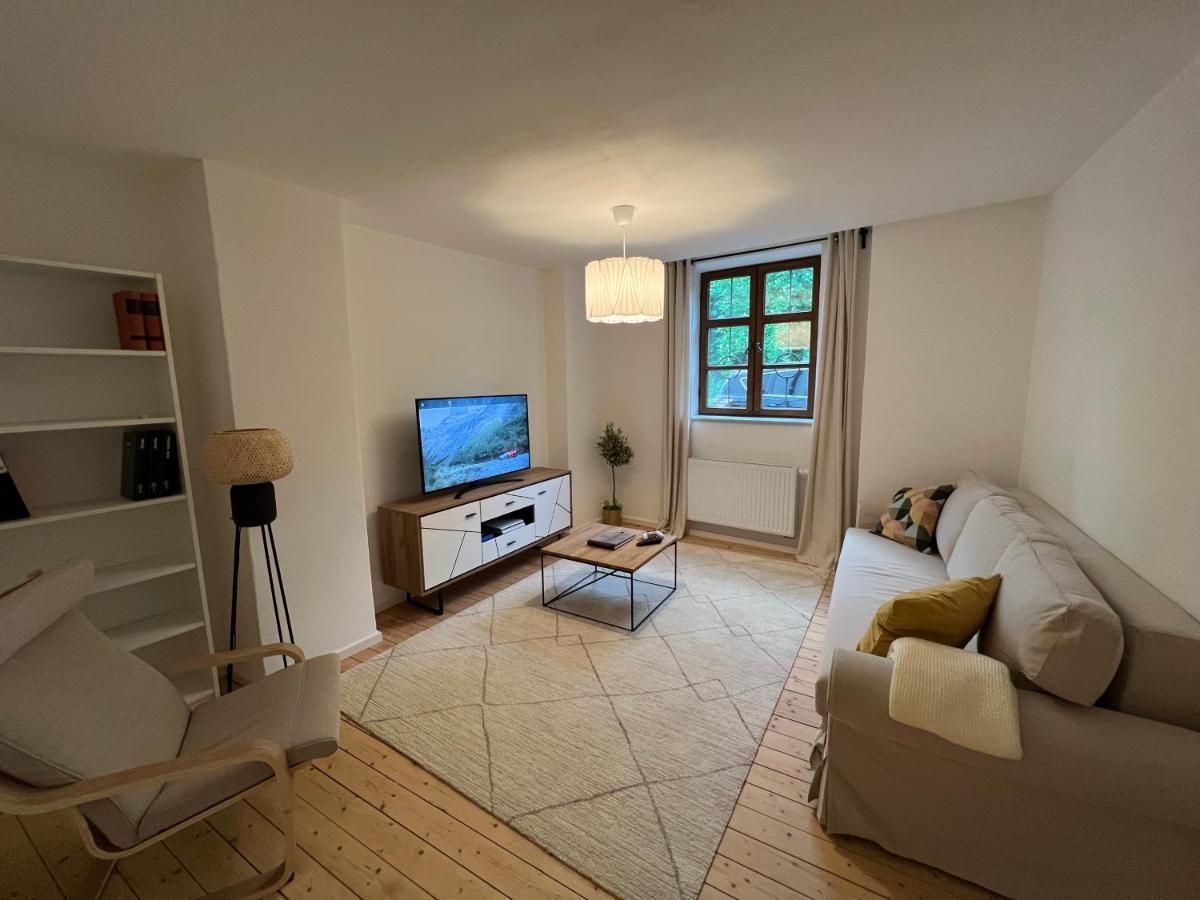 Liboria I Als Gruppe Im Denkmal Augsburgs Appartement Buitenkant foto