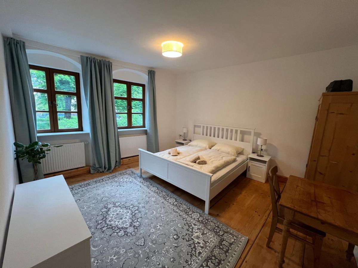 Liboria I Als Gruppe Im Denkmal Augsburgs Appartement Buitenkant foto